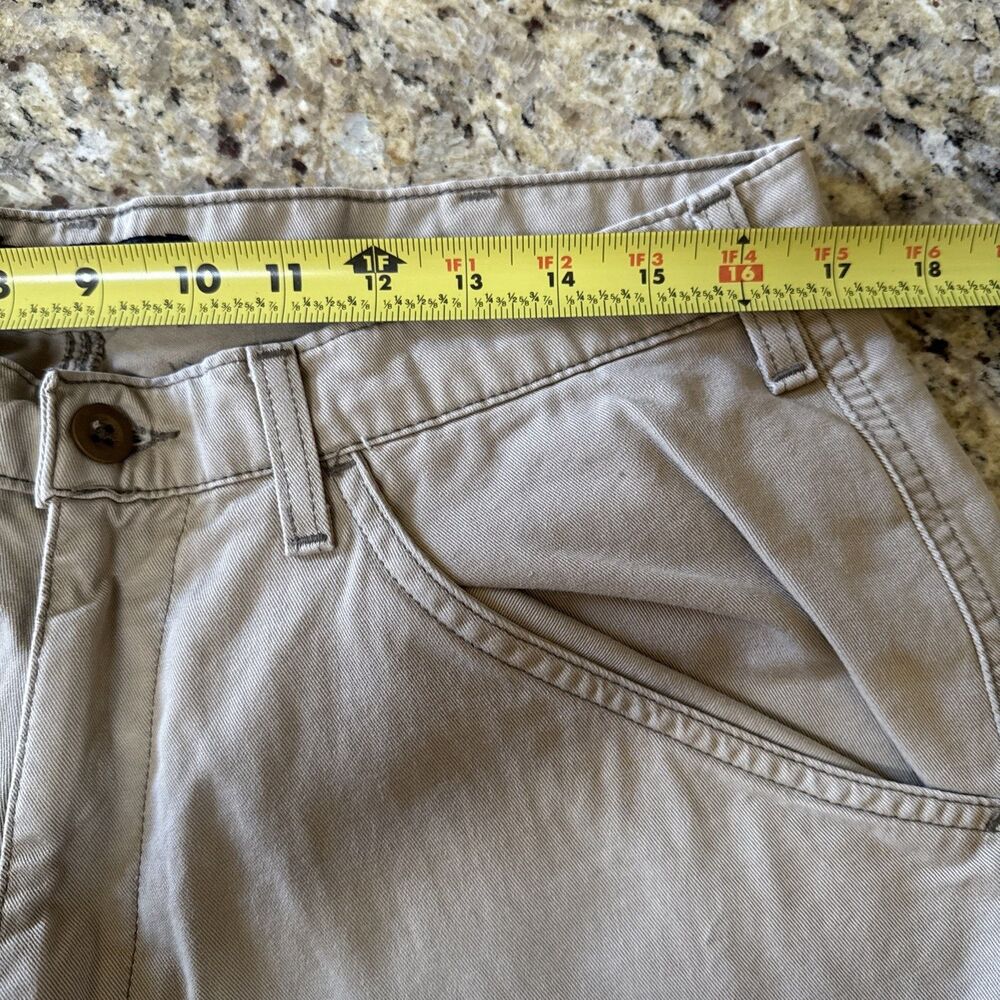 VINTAGE Polo Ralph Lauren Pants Mens 33x34 Tan Freighter Cargo Military Y2K - Picture 7 of 10